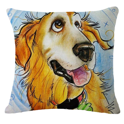 Cartoon Pet Pillowcase (cover only)