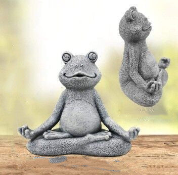 Dog/Cat/Frog Buddha Meditation Dog Statue Zen Statue Decoration