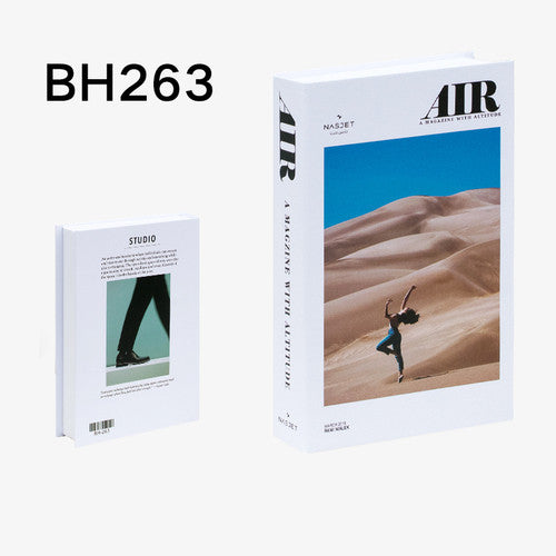 Faux Book Decor.  Fake Book Decoration Props for Home Decor.