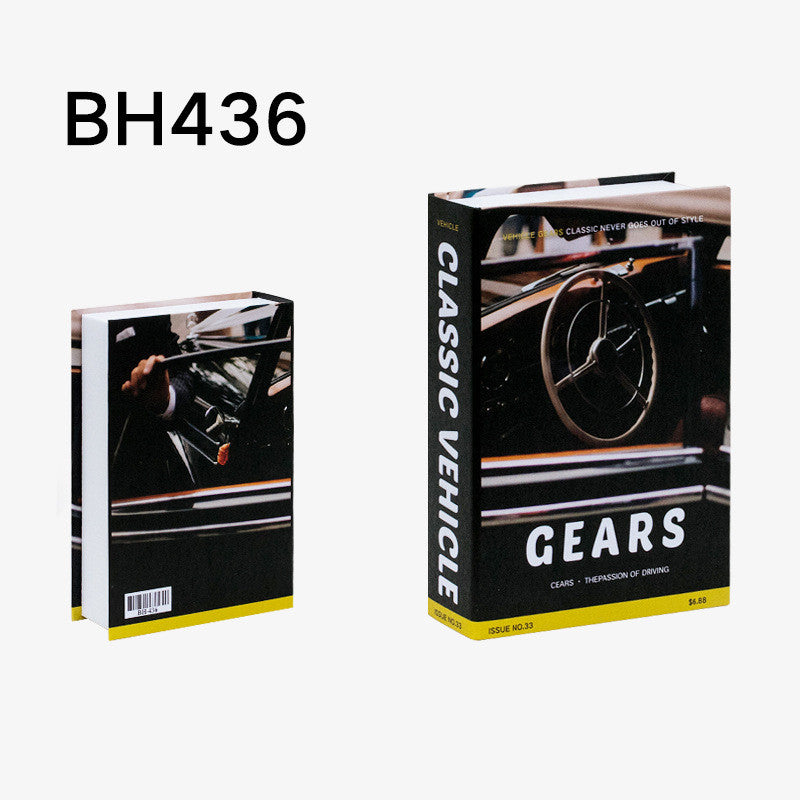 Faux Book Decor.  Fake Book Decoration Props for Home Decor.