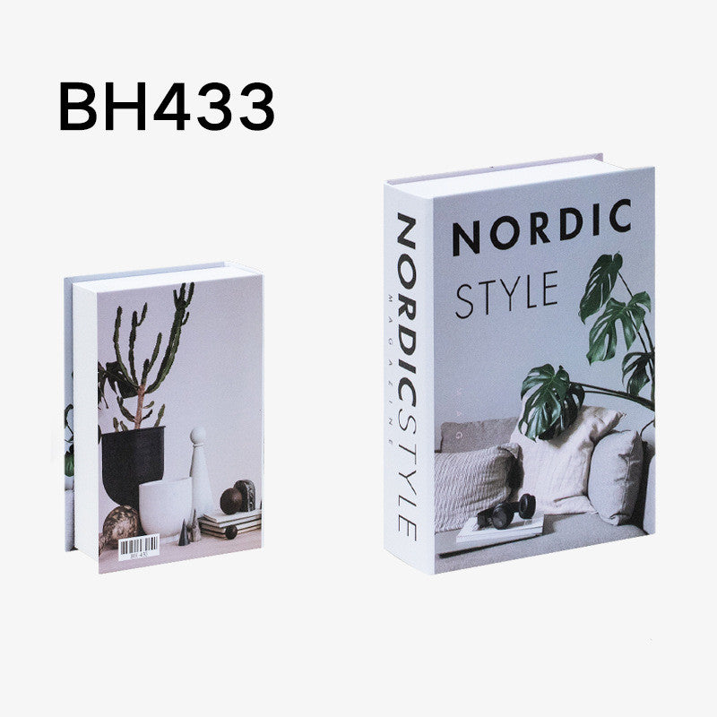 Faux Book Decor.  Fake Book Decoration Props for Home Decor.